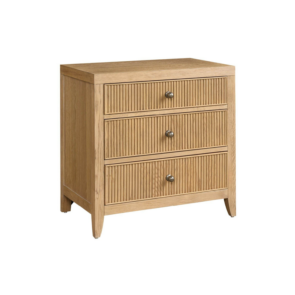 CARMEN THREE DRAWER NIGHTSTAND