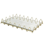 RIC RAC TRAY GOLD