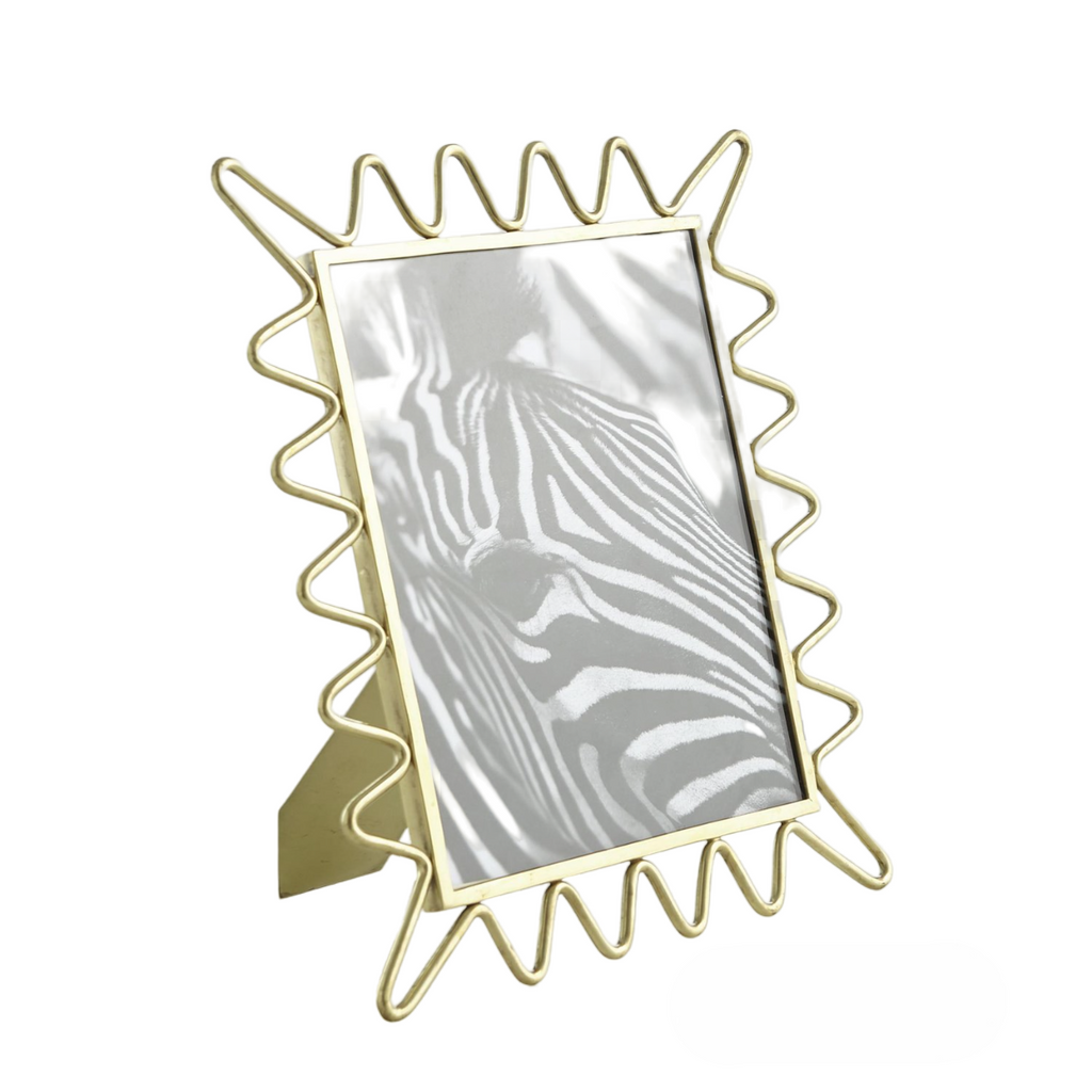 RIC RAC PICTURE FRAME GOLD LARGE