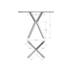 ASTERISK COUNTER TABLE