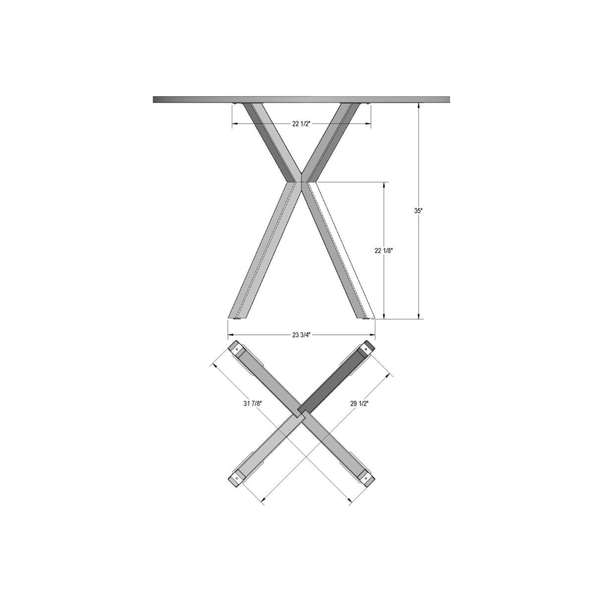 ASTERISK COUNTER TABLE