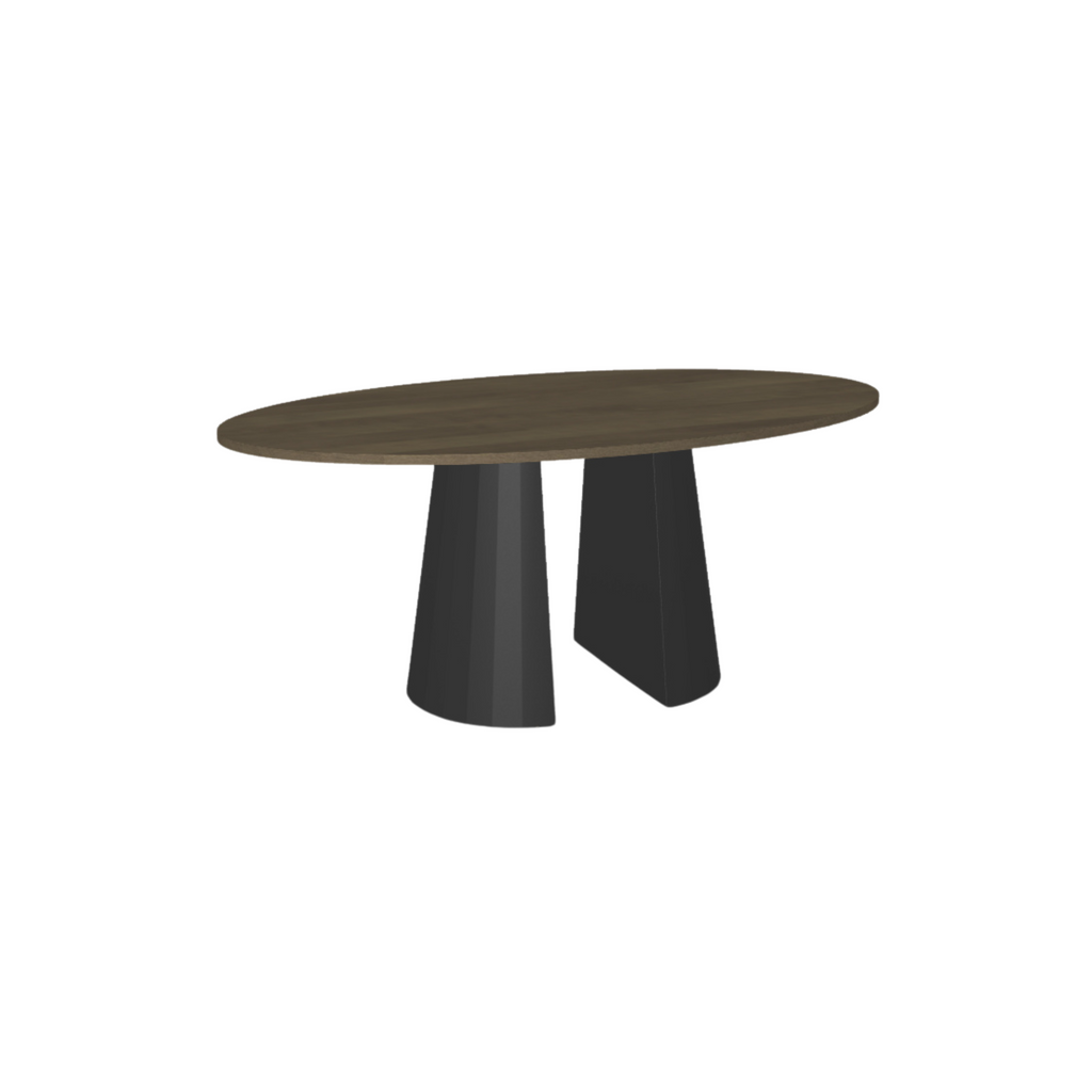 GEMMA OVAL DINING TABLE/BASE