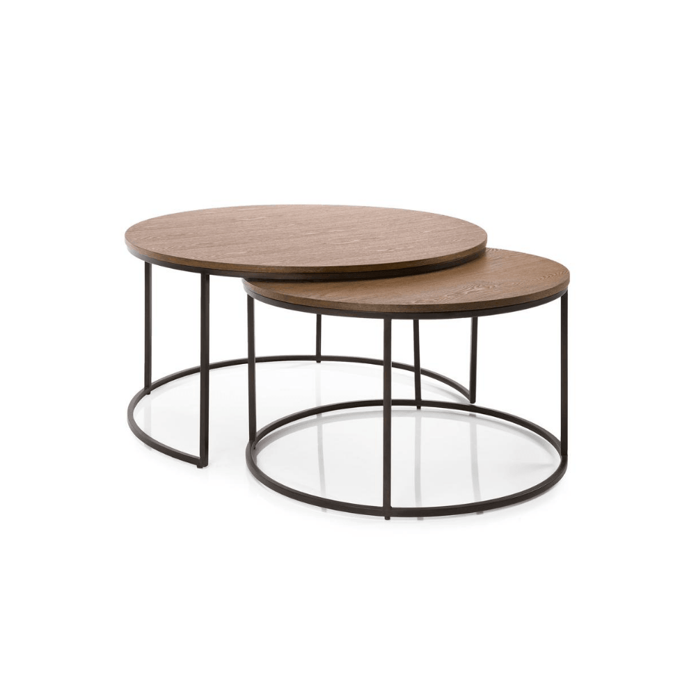 BERLIN NESTING COFFEE AND END TABLE