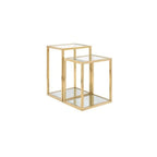 MULTI-LEVEL COFFEE TABLE AND END TABLE